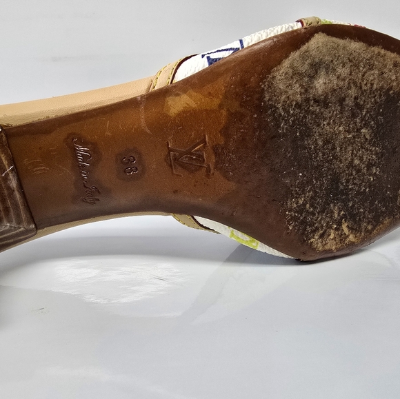 Louis Vuiitton Takashi X Murakami Multicolor mules 38 - Picture 9 of 12